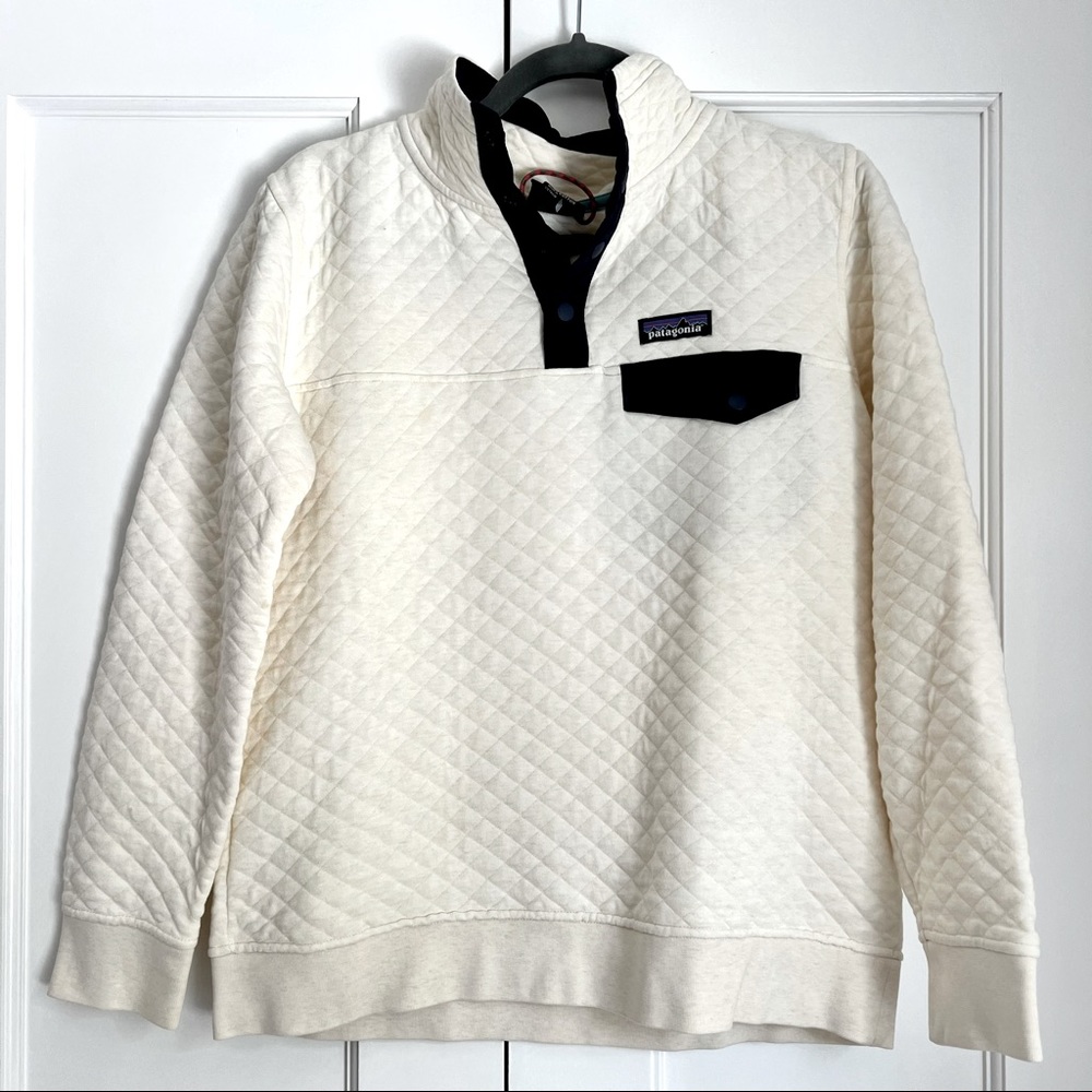 Women’s Patagonia Cotton Quilt Snap-T Pullover - Size S